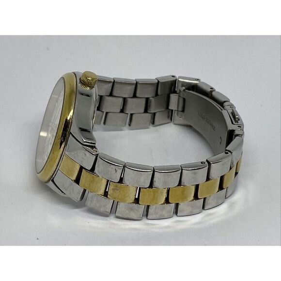 Fossil BQ1564 Unisex Two Tone Stainless Steel Analog Silver Dial Watch XX523 - Picture 9 of 12